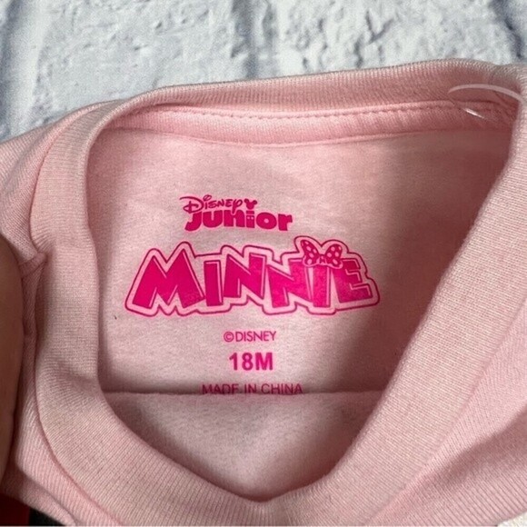Minnie mouse, size 18 months, pink sweatshirt - Picture 3 of 5